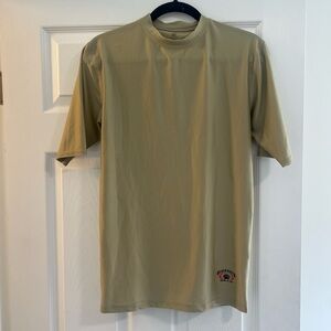 Men's Beige Short Sleeve Tee